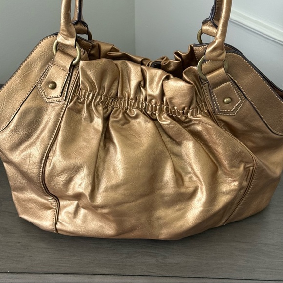 Style & Co. Gold Handbag Stylish Purse - Picture 3 of 15